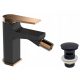 Rubinetto bidet Invena Midnight nero