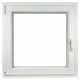 Finestra in PVC 100 X 100 / 1000 X 1000 Ru/L Bianco