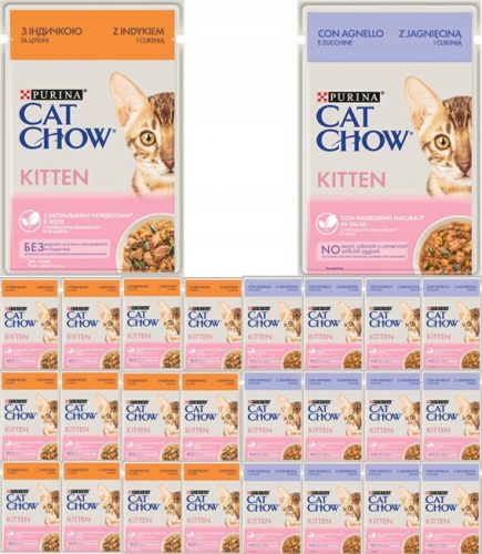  Cat Chow alimento umido tacchino 85 kg