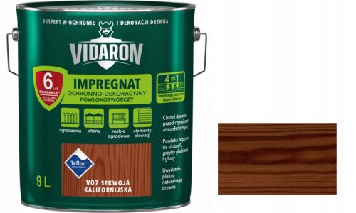 Vidaron impregnante filmogeno Californian Redwood V07 9 l