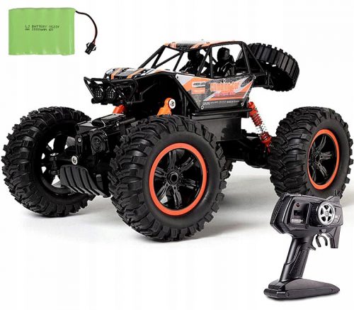  RC MONSTER RC AUTO 4X4 RUOTE XXL