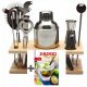 RICCO SET BARMAN PER BEVANDE, SHAKER COCKTAIL