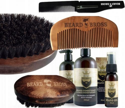  BY MY Beard Set barba + Spazzola per barba