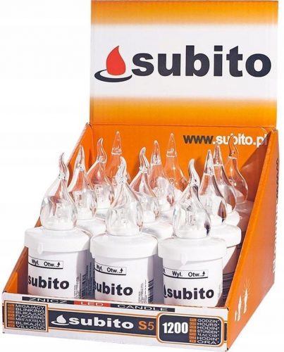  Inserto LED per candele Subito 11 cm