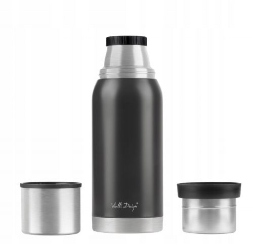 Vialli Design Fuori thermos 1 l, sfumature di grigio