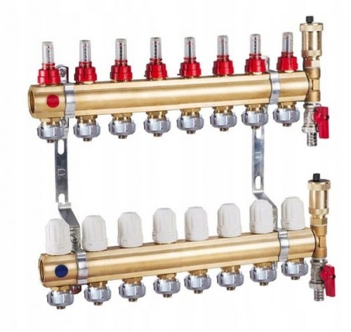  Collettore Hurtinstal RPO-8 per riscaldamento a pavimento