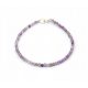  Bracciale Faveo ametista 18,5 cm