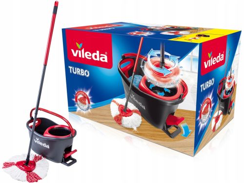 Vileda EASY WRING&CLEAN secchio e scopa 38 cm