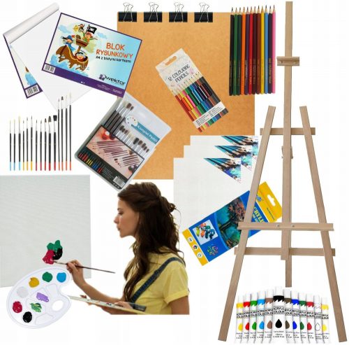  Grande SET PITTURA per bambini + EALS + COLORI