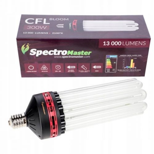  Kit per la coltivazione di piante CFL Spectromaster da 300 W