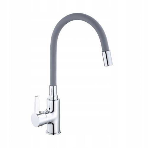 Brenor 9821S rubinetto da cucina da terra argento, grigio