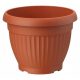  Vaso da fiori Form-Plastic 40 cm x 40 x 31 cm diametro 40 cm plastica tonalità arancio