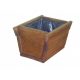  Vaso da fiori in legno 4GardenTeam 28 x 22 x 17,5 cm