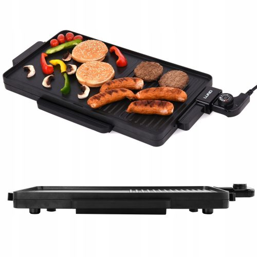  Griglia elettrica per raclette Lund 67453 nera 2000 W