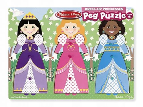  PUZZLE CON MANICO PUZZLE PRINCIPESSA MELISSA DOUG